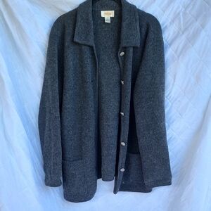 Talbots Gray Wool Jacket